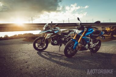 BMW G 310 GS BMW G 310 R comparativaMBK038