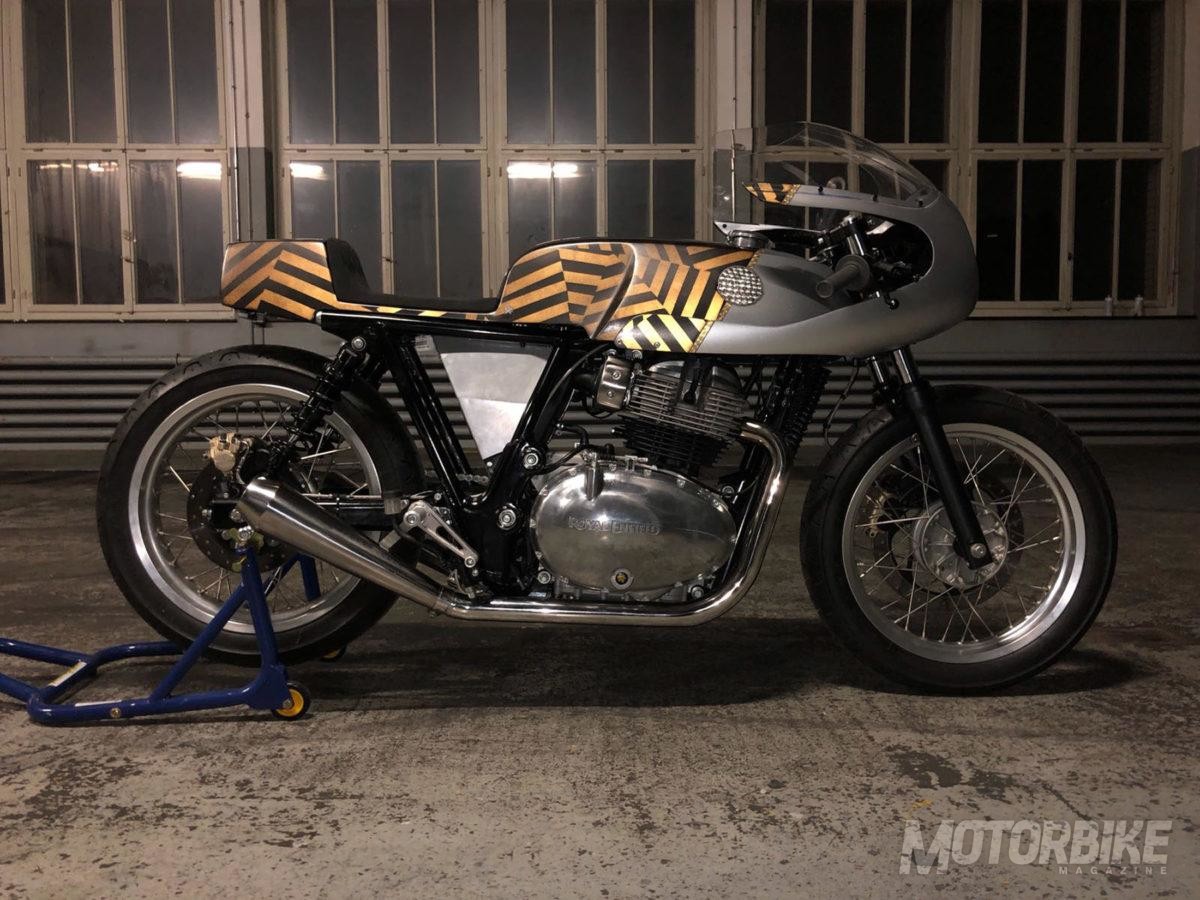Royal Enfield muestra tres motos personalizadas en Wheels and Waves 3 royal enfield 650 8