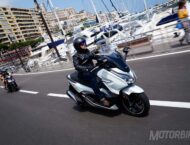 Honda Forza 300 2019 pruebaMBK72