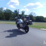 Una BMW R 1200 GS de conducción autónoma
