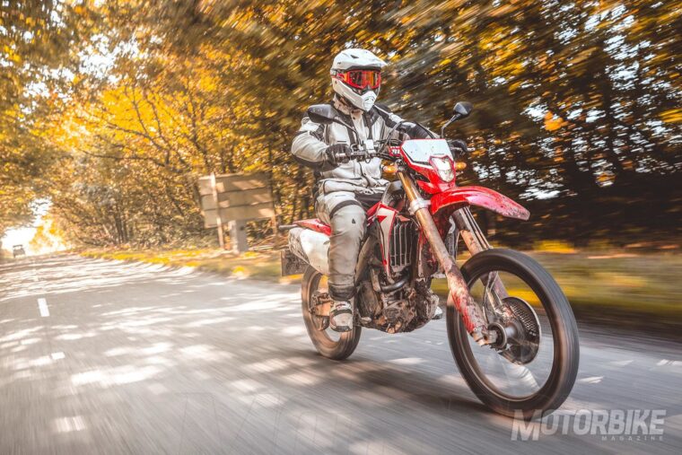 Top 10. Las mejores trail 2019 para el carnet A2 13 Honda CRF450L 2019 pruebaMBK023