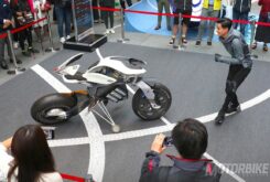 Yamaha MOTOROiD design exhibition 01