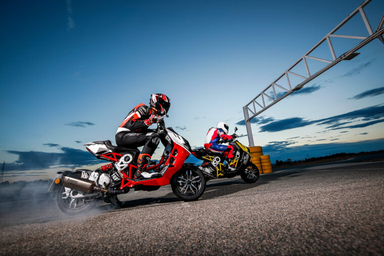 Italjet-Dragster-2022-accion-circuito - 4