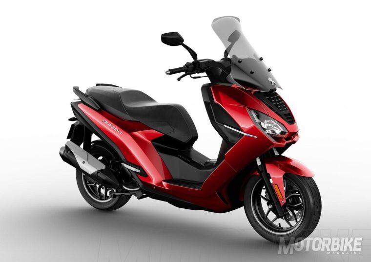 Peugeot Pulsion 125 2019, el nuevo scooter urbano GT de 125 cc 5 Peugeot Pulsion Allure 125 2019 Rojo Ultimate