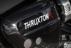 BikeLeaks. Triumph Thruxton R TFC: Primeras fotos espía