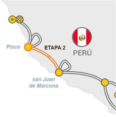 Dakar 2019: Recorrido y etapas 3 Dakar 2019 Etapa 2