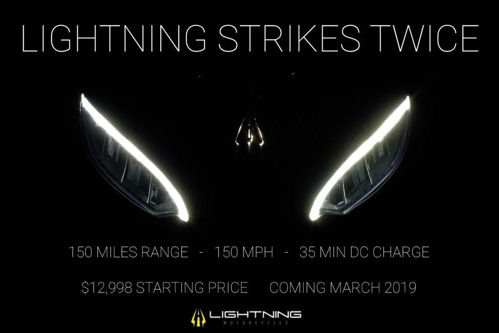 Lightning Strike 2019: Nuevo 'golpe' en el mercado de motos eléctricas 3 Lightning Strike teaser
