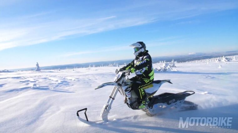 Husqvarna Enduro Snow FXR nieve moto