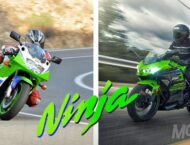 Kawasaki Ninja 400 vs Kawasaki ZXR400: Duelo de diferentes épocas 1 Kawasaki ZXR400 Kawasaki Ninja 400 comparativa