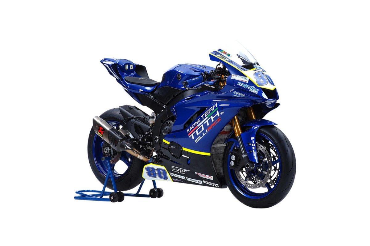 Hector Barbera moto Yamaha YZF R6
