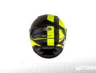 KYT NX Race lado Race D carbon detras