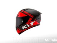 KYT NX Race lado Race D carbon red