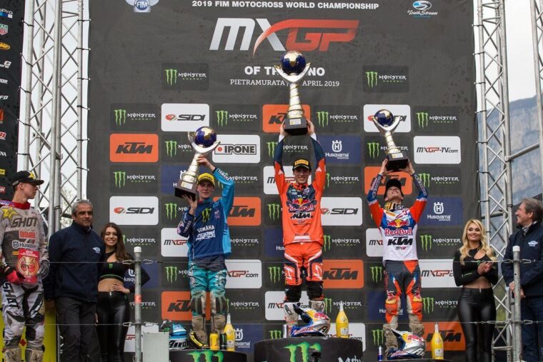 MXGP-Italia-Trentino-motocross-Jorge-Prado-KTM 250-SX-F-2019-podio