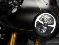 Triumph Thruxton TFC 2019: ¡Desvelada en el Salón Vive La Moto de Barcelona! 9 Triumph Thruxton TFC 2019 Vive la moto11