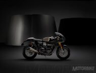Triumph Thruxton TFC 2019: ¡Desvelada en el Salón Vive La Moto de Barcelona! 13 Triumph Thruxton TFC 2019 Vive la moto7