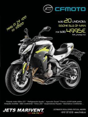 CFMoto 650NK Isla de Man: ¡Edición especial en promoción! 3 CFMoto 650NK Isla de Man 2019 promo