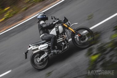 Triumph Scrambler 1200 XE 2019 pruebaMBK70