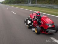 Honda Mean Mower V2 record 160 kmh play