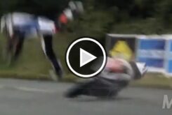 Michael Dunlop accidente caida Southern 100 fractura pelvis