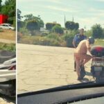 Ir en moto desnudo, última 'solución' de alguno contra la ola de calor