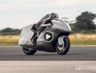 Record velocidad hayabusa Guy Martin video