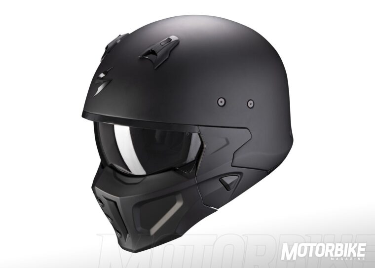 Scorpion covert x solid matblack