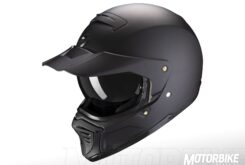 Scorpion exo fighter solid matblack peakvisor
