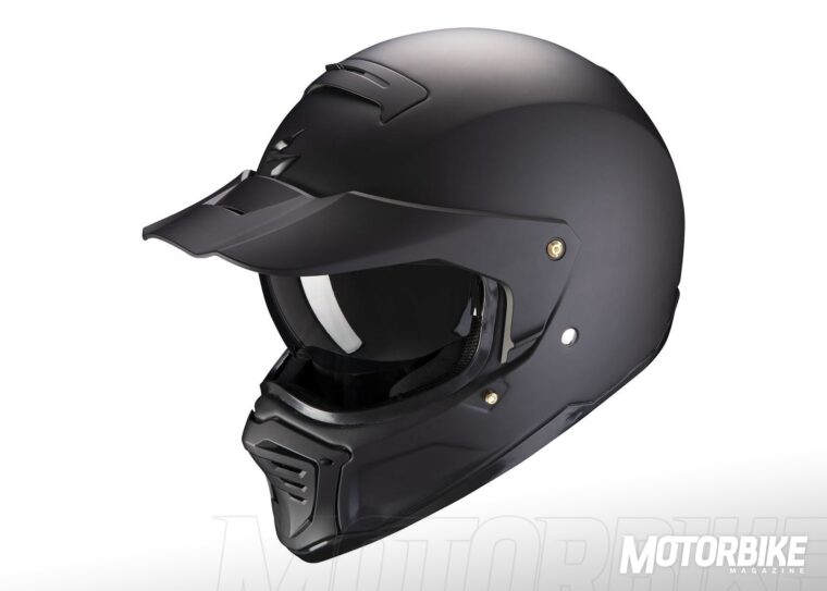 Scorpion-exo-fighter-solid-matblack-peakvisor