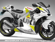 Suzuki GSX-RR 2021: Así sería la MotoGP de calle según Kardesign 6 Suzuki GSX RR 2021