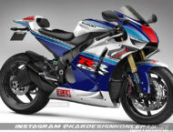 Suzuki GSX-RR 2021: Así sería la MotoGP de calle según Kardesign 8 Suzuki GSX RR2021