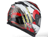 NZI Fusion, así es el nuevo casco integral por menos de 100 euros de la marca española 7 NZI Fusion Garras Antracite White Red 2