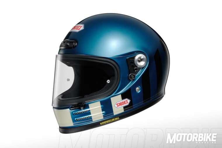 Shoei glamster casco moto resurrection tc2