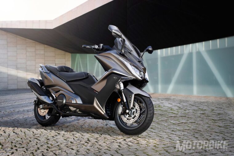 KYMCO AK 550 2020 marron 02