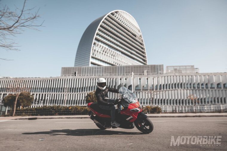 Malaguti Madison 300 Prueba-9833