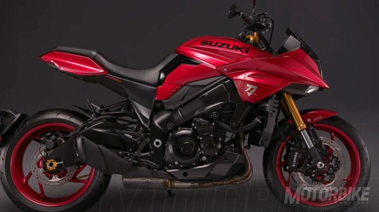 Suzuki Katana 2020: nuevos colores por el 100 aniversario 4 Suzuki Katana 2020 rojo