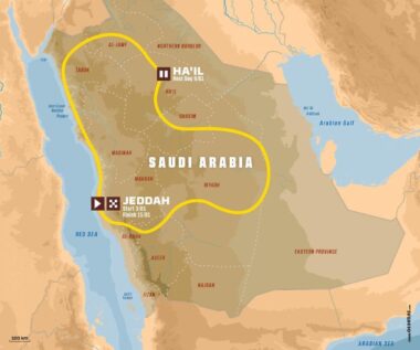 Dakar 2021: ¡Fechas y recorrido en Arabia Saudí! 1 Dakar 2021 recorrido general