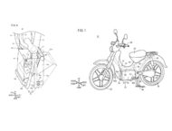 BikeLeaks. Honda Super Cub eléctrica (EV-Cub) 2 Honda Super cub electrica patentes filtradas