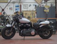 Harley Davidson Softail Fat Bob 114 detalles 3