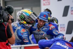 Joan Mir Alex Rins podio MotoGP GP Teruel 2020