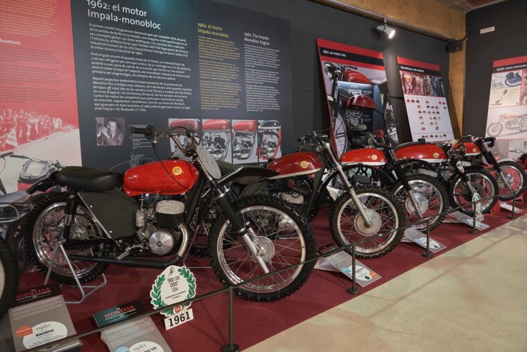 Montesa, 75 años de una aventura irrepetible: Nueva exposición en el Museo de la Moto de Bassella 4 Montesa Museo de la Moto Bassella 2020 (6)