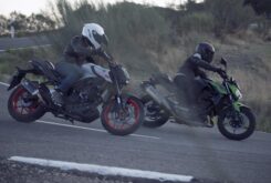 Comparativa: Yamaha MT-03 vs Kawasaki Z400 2020, duelo motero del peso Wélter 5 Yamaha MT 03 2020 vs Kawasaki Z400 2020 prueba 11