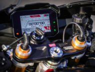 Aprilia RSV4 Factory 2021 prueba instrumentacion