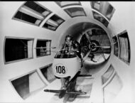 Tunel de viento Moto Guzzi 1955