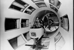 Tunel de viento Moto Guzzi 1955