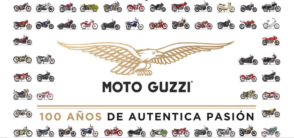 Moto Guzzi 2021: Insinuación de una nueva moto deportiva 2 moto guzzi centenario