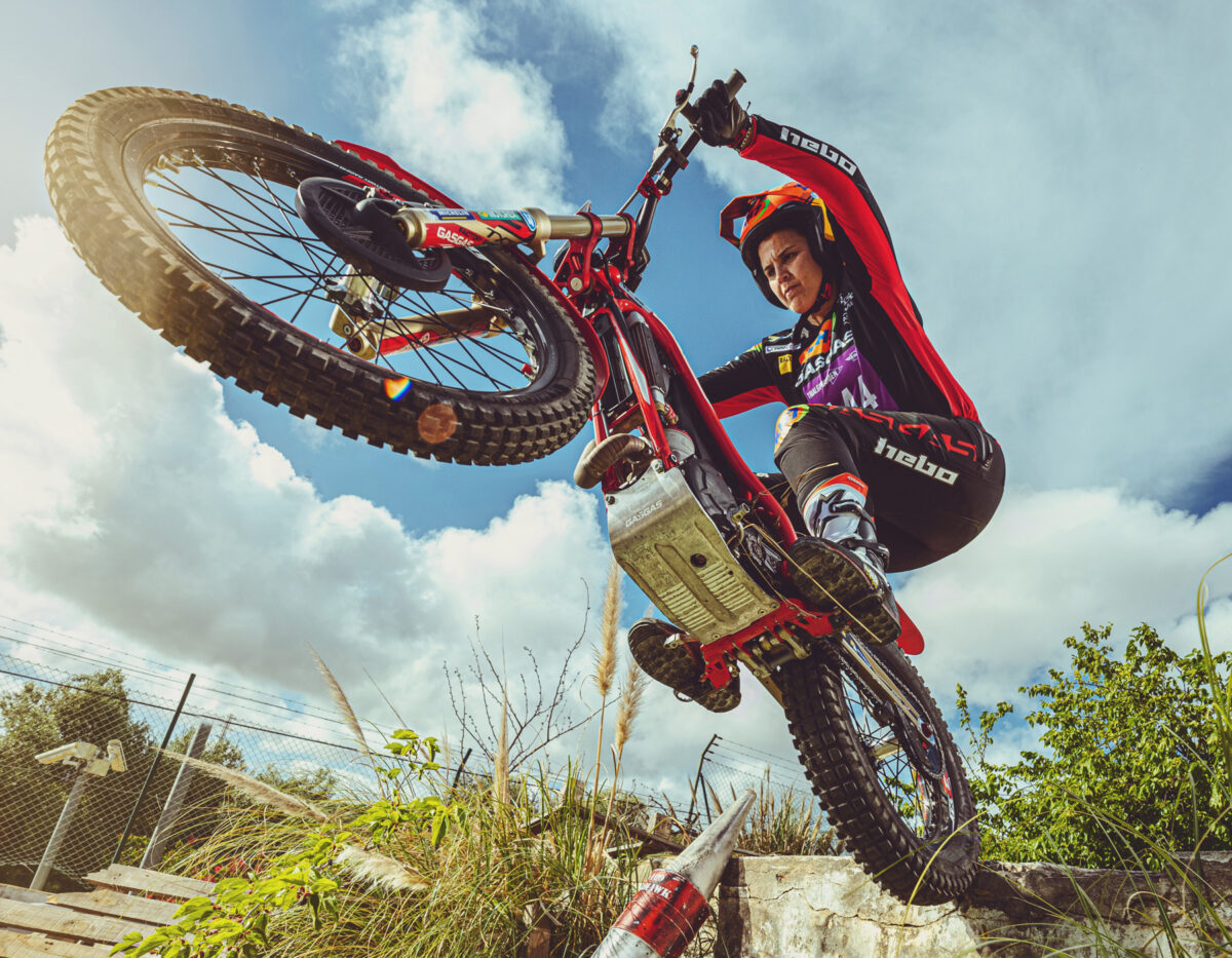 Laia Sanz regresa a los Mundiales de trial y enduro con GasGas 3 Laia Sanz GasGas trial enduro