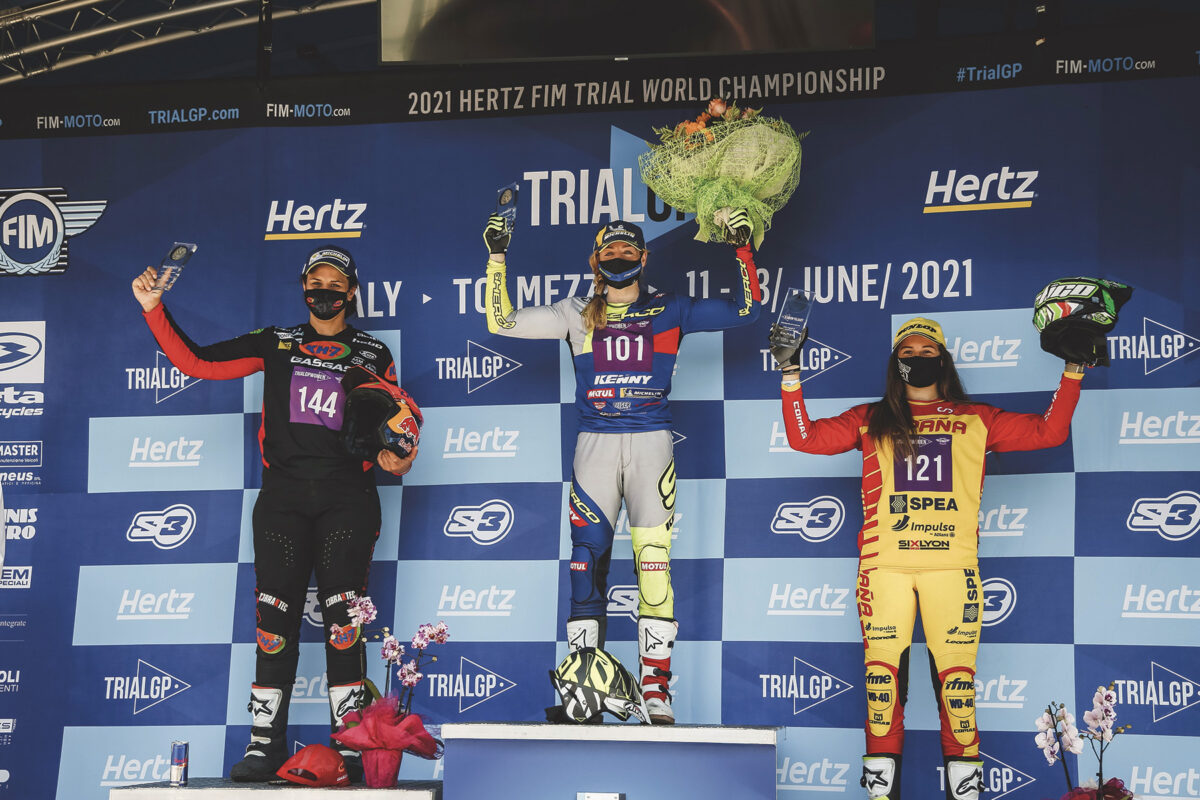 Laia Sanz gana en su regreso al trial ocho años después 10 Trial GP podio Italia