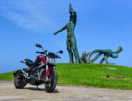 Desafío Verde: Dos motos eléctricas Zero cruzarán Canarias en tres días 1 Zero SR F accion (3)