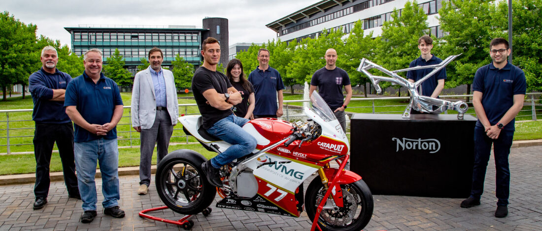 Norton Warwick moto electrica