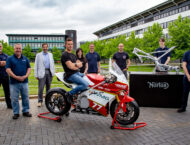 Norton: ¡Proyecto universitario de moto eléctrica muy interesante! 2 Norton Warwick moto electrica